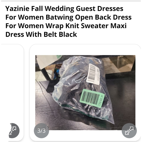 Yazinie FalWomen Batwing Open Back Dress - Picture 6 of 10